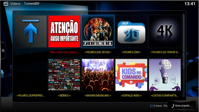 Addon [Kodi] TorrentBR Filmes Lançamentos dublados,series,shows,radios,canais tv By Rudi Maestro Confira!