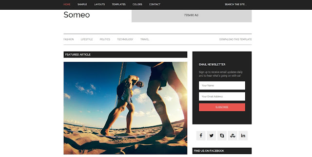 someo blogger template