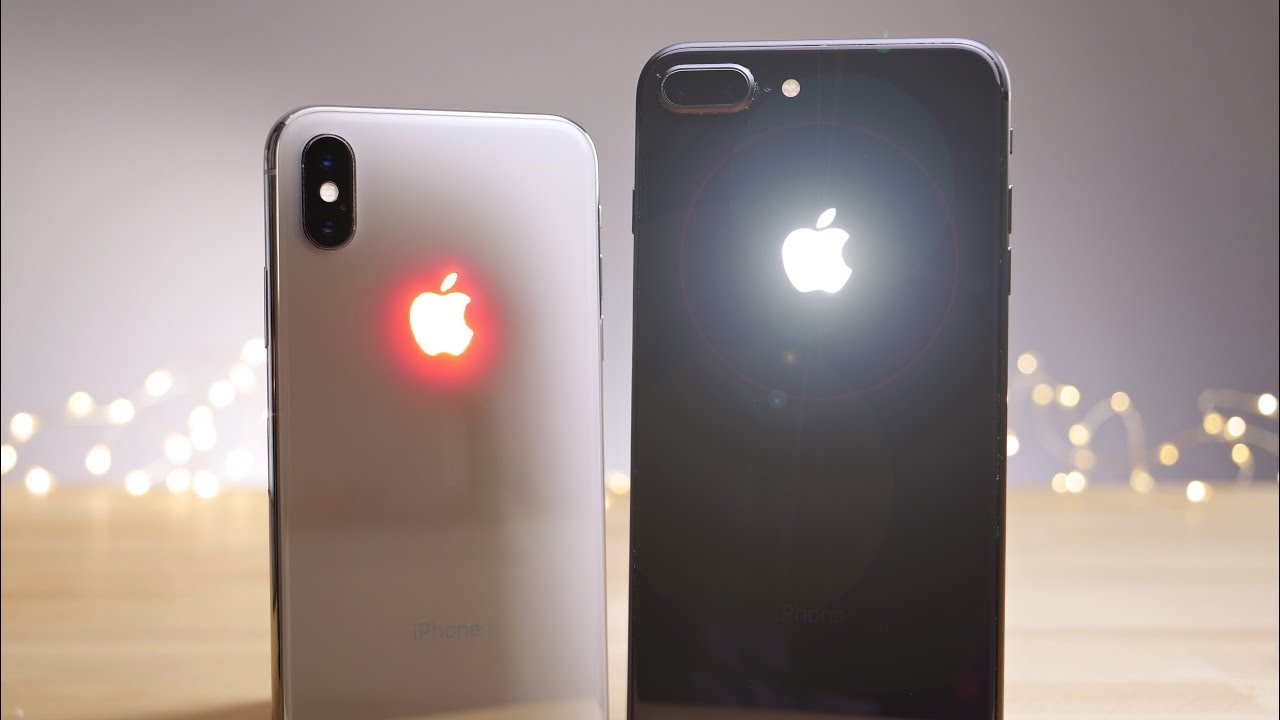2020 iPhone Exposure, Notchless And Glowing Apple Logo With Different