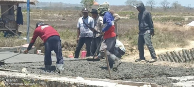 Pengerjaan Proyek Asal Jadi, DPUPR Sampang Serasa Jadi Humas Kontraktor Nakal
