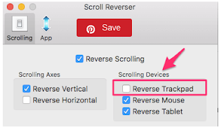 Cara Menetapkan Arah Scroll (Arah Gulir) Yang Berbeda Untuk Mouse dan Trackpad Pada Mac