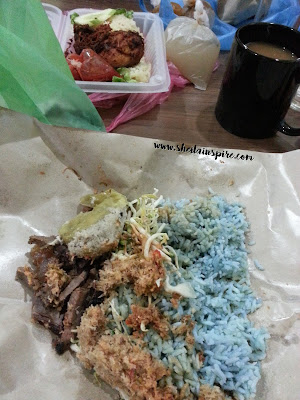 Nasi Kerabu, B-Complex Shaklee dan Iberet Ibu Hamil