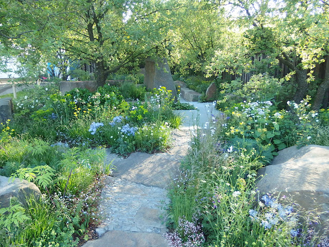 Cleve West's show garden at Chelsea Flower Show