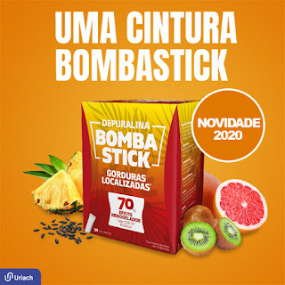 Depuralina Bomba Stick - Novidade 2020