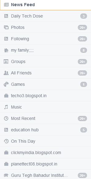 Facebook feeds new look