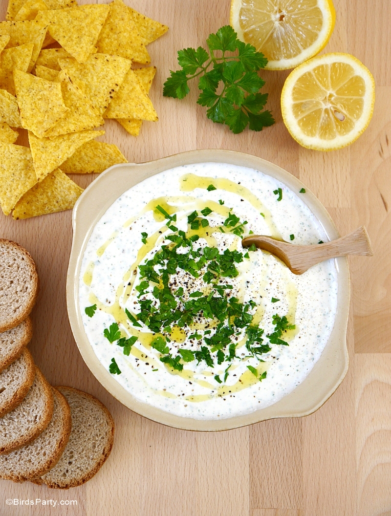 Creamy Whipped Feta Dip Recipe - Blog.BirdsParty.com