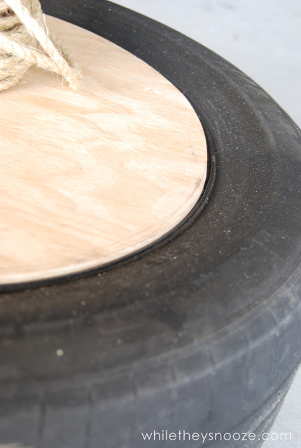 DIY tire table