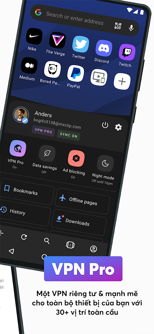 Download Opera VPN apk cho Android, iOS, PC nhanh & an toàn a3