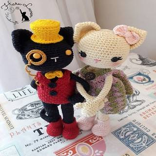 PATRON GATO AMIGURUMI 27456