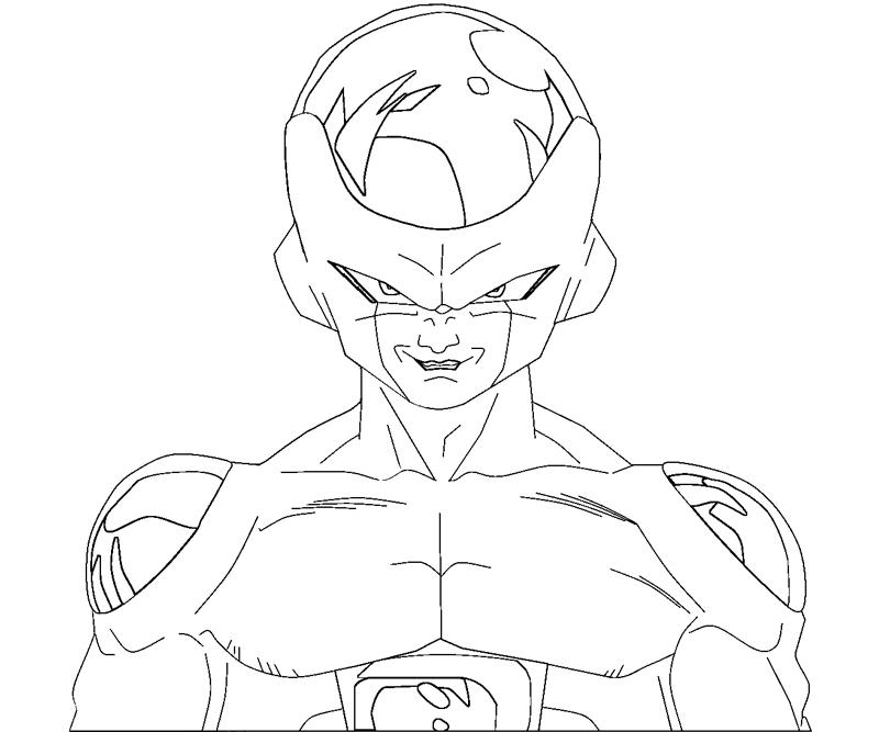 Printable Frieza 1 Coloring Page