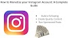 How to monetize my instagram account | How to monetize your instagram account