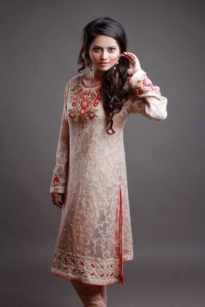 Pakistani Fancy Dresses 2015-2016  Nadia Sohail Fancy 