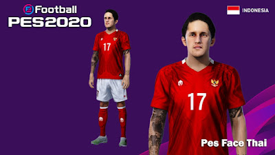 PES 2020 Faces Irfan Bachdim by PESFaceThai