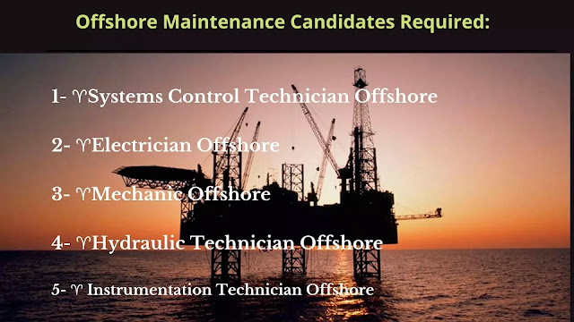 Offshore Maintenance Candidates Required: