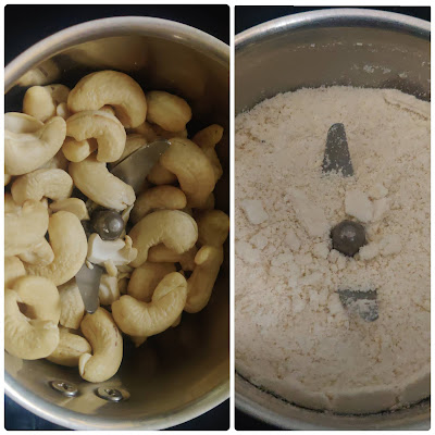 how to prepare cashew powder