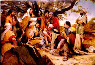 Resultat d'imatges de jesus habla a los discipulos