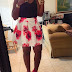 Floral skirt - PinkSole