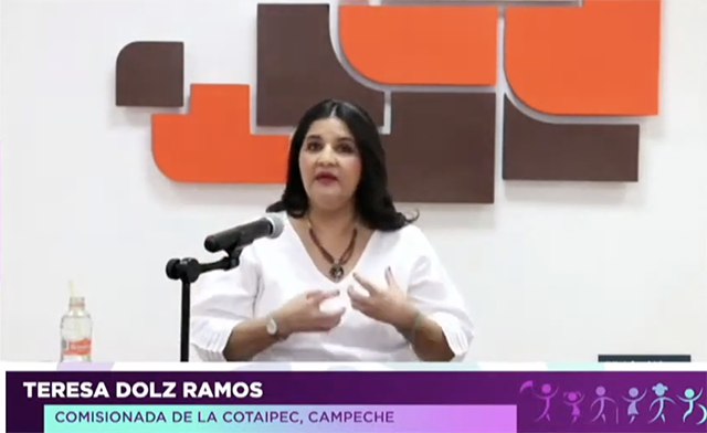 Teresa Dolz Ramos, Comisionada de la Comisión de Transparencia y Acceso a la Información Pública del Estado de Campeche