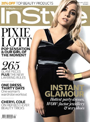 Pixie Lott Photo Shoot For InStyle Magazine January 2009 wallpapers