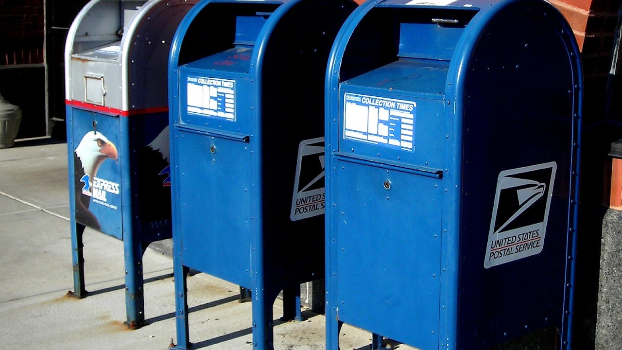 Usps Blue Collection Box