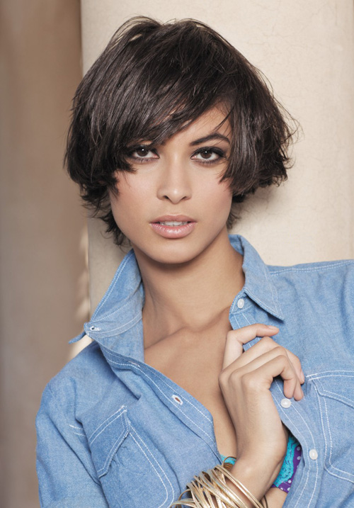 Short Hairstyle For Thick Hair