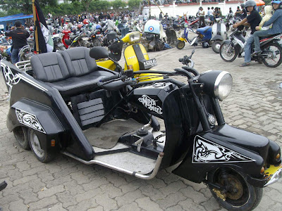 Vespa Modif Jeep Style concept Picture