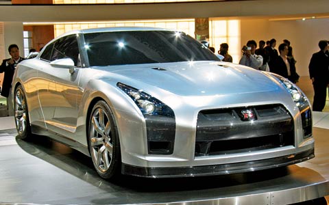 Because the Skyline GTR R35 is expected to be the ne plus ultra of Japanese