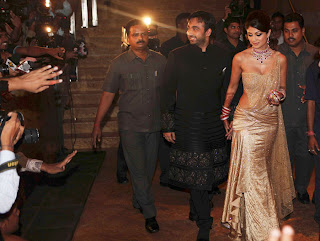 Shilpa Shetty Wedding Recpetion Photos