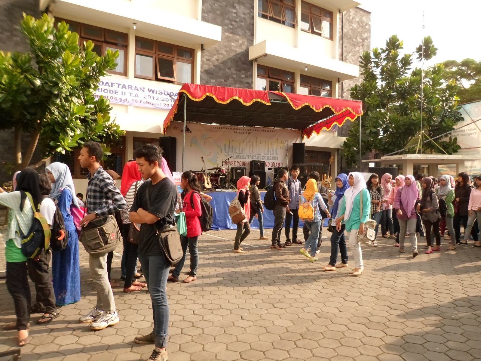 Peserta Gamatrust 3 mulai berdatangan