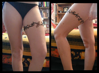 Tatuagens feminina nas pernas 7