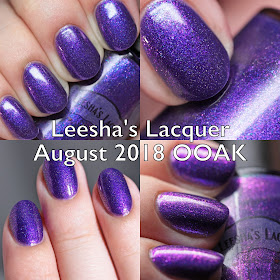 Leesha's Lacquer August 2018 OOAK