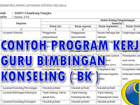 Download Program Kerja Guru Bimbingan Konseling ( BK ) Kurikulum 2013 