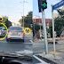 (Video) Latio langgar lampu isyarat merah jadi punca kemalangan, rider patah kaki