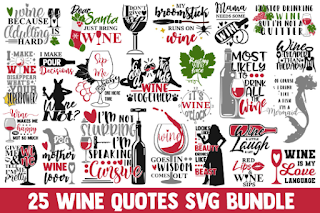 Wine SVG Bundle, funny quotes svg, svg designs, svg quotes, svg sayings, wine glass svg, drink svg, alcohol svg, wine svg files,mom life svg