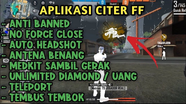  Citer FF merupakan sebuah software yang akan memudahkan gameplay dalam permainan Free Fir Aplikasi Citer FF Terbaru