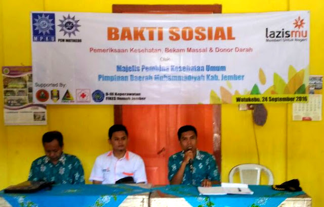 MPKU PDM Jember Bakti Sosial Peduli Dhuafa