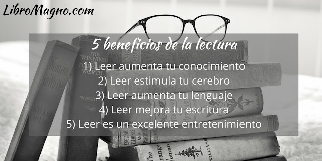 5 beneficios de la lectura