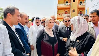 وزيرة التضامن في زيارة عمل مكثفة لمحافظة شمال سيناء