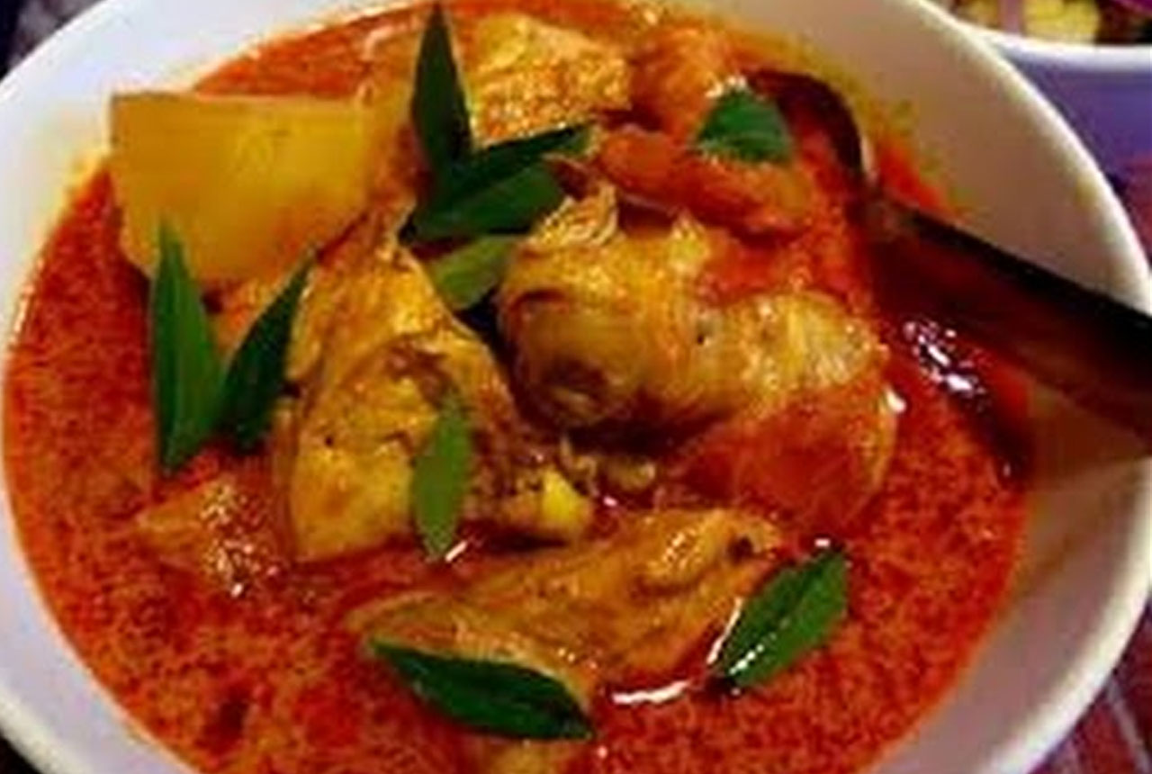 Gulai ayam aroma jeruk Resep ayam dan bebek