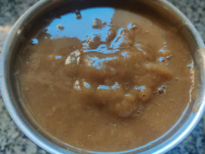 how to prepare tamarind paste for jain rasam recipe at home
