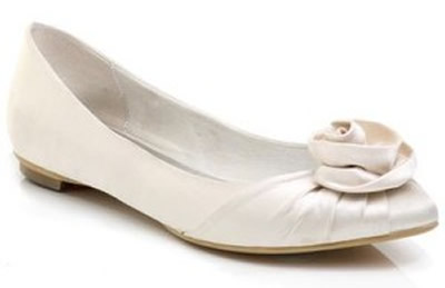Flat Bridal Shoes on If You Re Planning A Summer Or Spring Wedding You May Even Want To