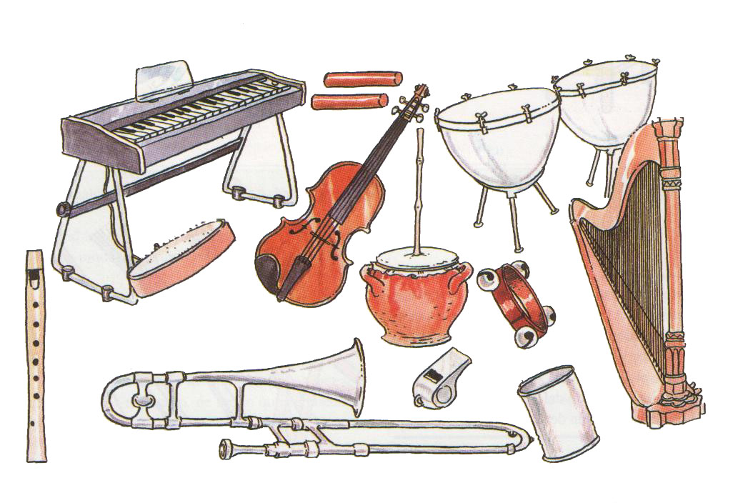 Instrumentos de percusión. Como ya veremos, también existen 