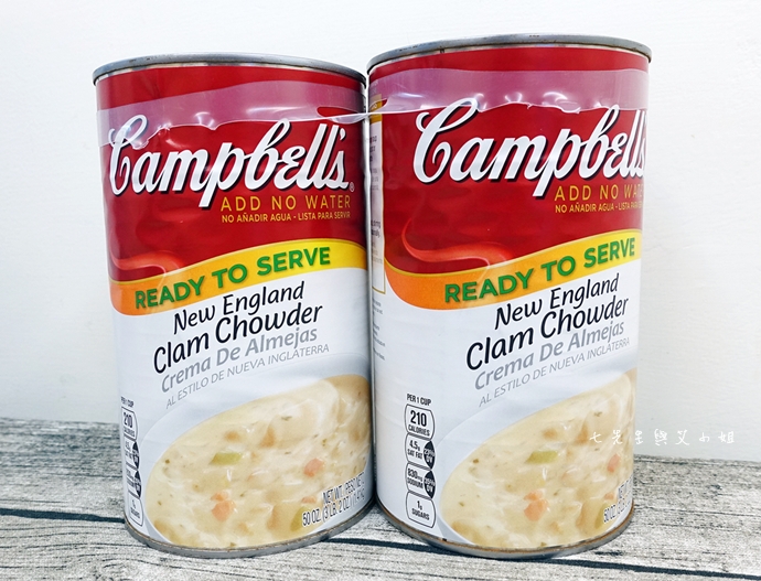 14 Costco 好市多必買物 購物清單 Campbell's新英倫蛤蜊濃湯