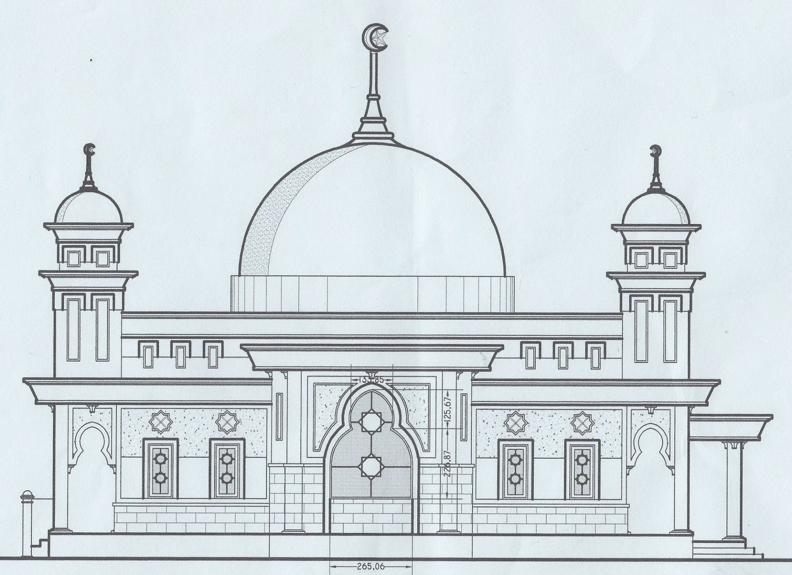 Vector Masjid  Joy Studio Design Gallery - Best Design