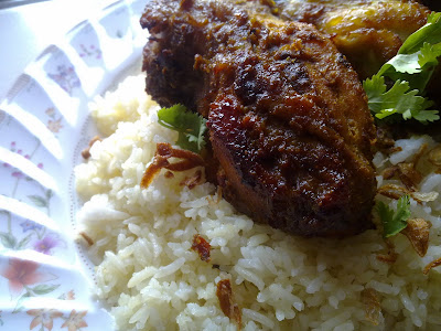 INAHAR'S COOKING TIME!: NASI MANDHI & AYAM PANGGANG