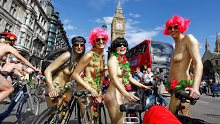 London World Naked Bike Ride (WNBR) 2021