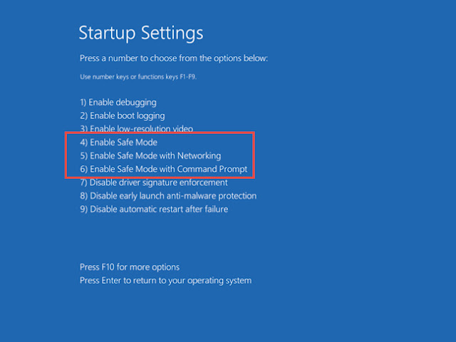 How to boot Windows 10 into Safe Mode