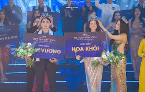 Nguyễn Thị Ánh Tuyết & Đặng Hữu Minh xuất sắc đăng quang Hoa khôi và Nam vương Nét Đẹp Sinh Viên Đại học Văn hóa TP.HCM 2024