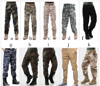 Celana Panjang Army Loreng Cargo Camo Militer murah