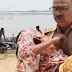 गाजीपुर में गंगा पुल से दो बहनों ने लगाई छलांग, एक की मौत, दूसरी की पुलिस ने बचाई जान - Saidpur News